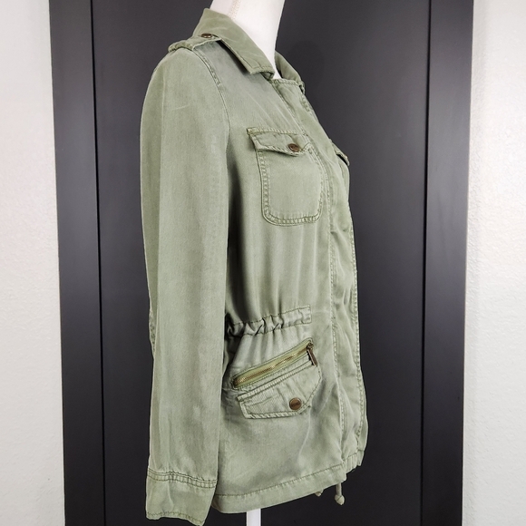 Nanette Lepore Military Style Utility Jacket Size XS - Picture 6 of 8